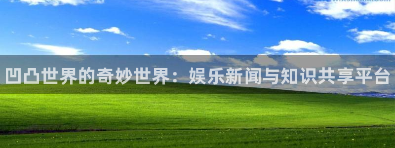 鼎点娱乐平台：凹凸世界的奇妙世界：娱乐新闻与知识共享平台