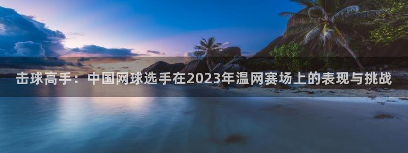 鼎点娱乐咨询：击球高手：中国网球选手在2023年温网赛场上的